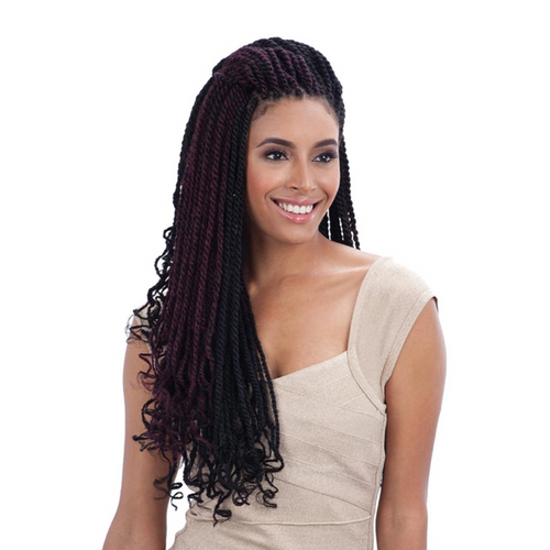 Equal Cuban Twist Braid 24"