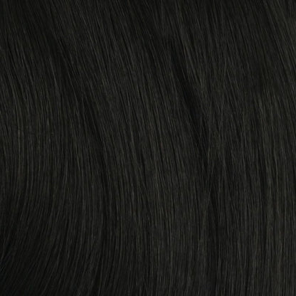 SHAKE N GO Cuban twist braid hair extensions in natural black texture close-up