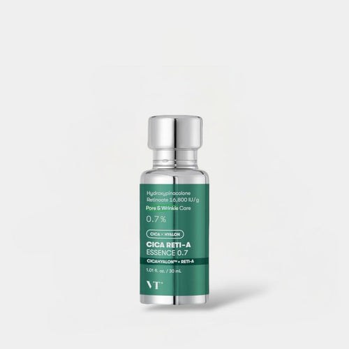VT Cosmetics Cica Reti - A Essence 0.7 30ml في تي كوزماتيكس سيكا ريتي - إيه إسنس 0.7 - Princess Cosmetics Qatar