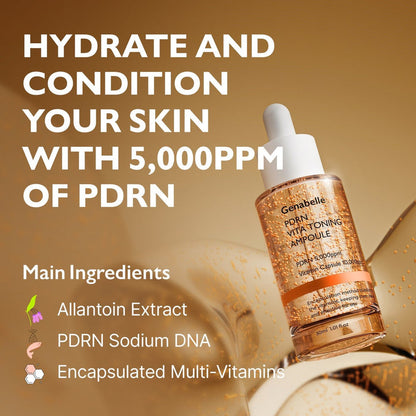 Genabelle PDRN Vita Toning Ampoule 30ml أمبولة التنغيم من جينابيل PDRN فيتا - Princess Cosmetics Qatar