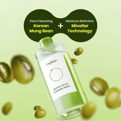 beplain Mung Bean Cleansing Water 400ml مياه تنظيف الفاصوليا مونج - Princess Cosmetics Qatar