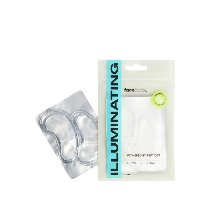 Face Facts Illuminating Peptide Gel Eye Patches 4Pk