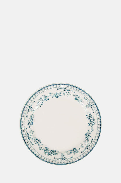 Comptoir de Famille Faustine Dessert Plate Old Blue.