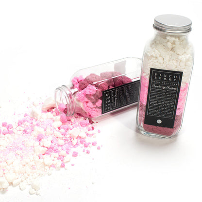 Fizzy Salt Bath Soak Cranberry Chutney Lifestyle