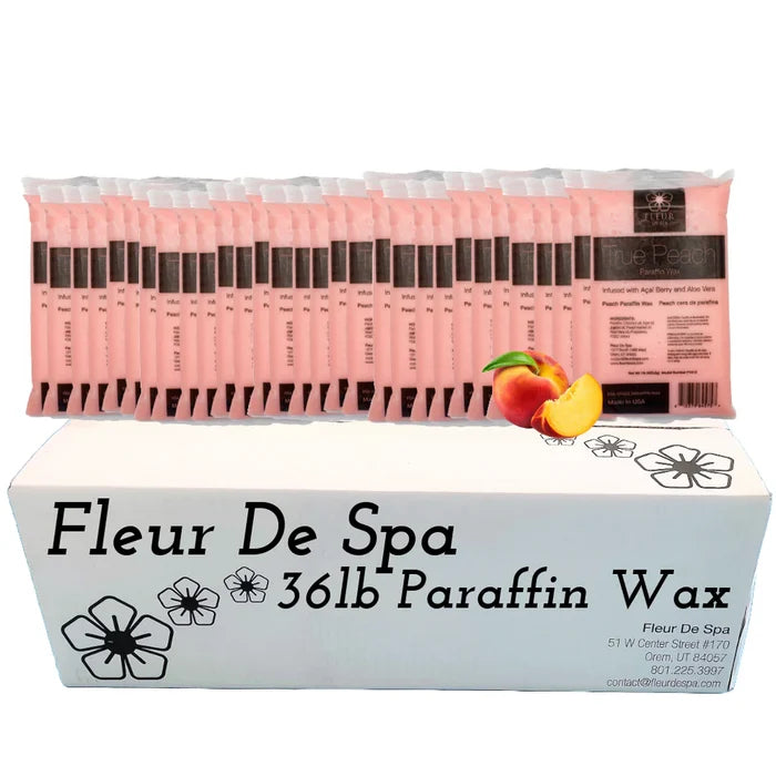FleurDeSpa Paraffin Case Peach 36lbs