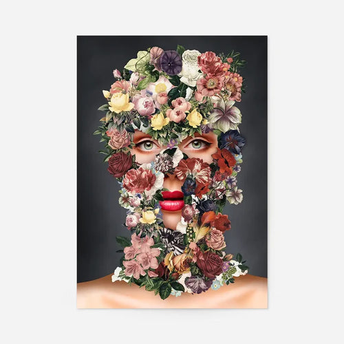 Flowerclava Black Floral Print