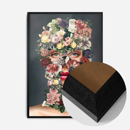 21x30cm | 8¼ x 11¾in / Black Wood Frame