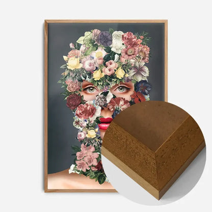 21x30cm | 8¼ x 11¾in / Oak Wood Frame