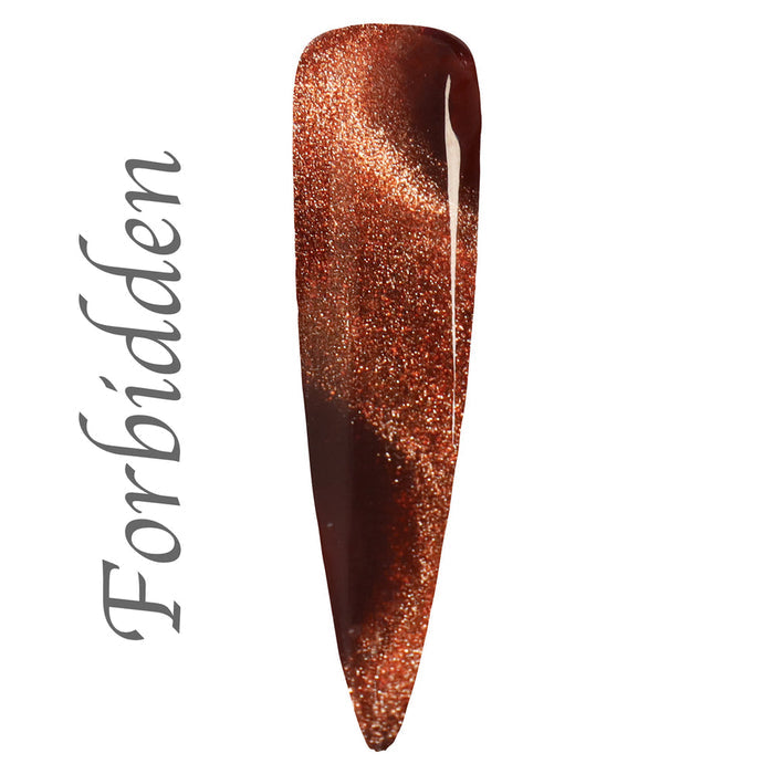 Forbidden From Dark Temptation collection  Magnetic Cat Eye HEMA & TPO FREE Gel Polish