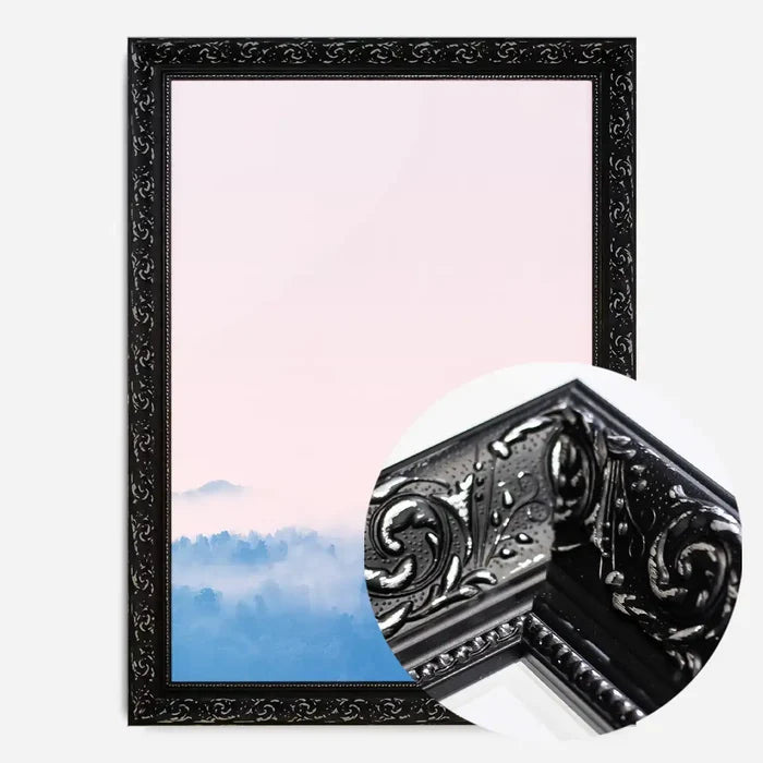 21x30cm | 8¼ x 11¾in / Black Ornate Frame