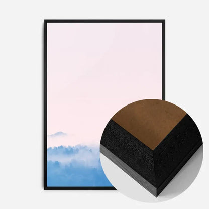 21x30cm | 8¼ x 11¾in / Black Wood Frame
