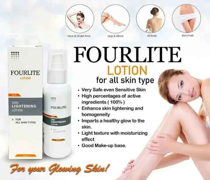 Fourlite Skin Lightening Lotion 100 ML - DOKAN