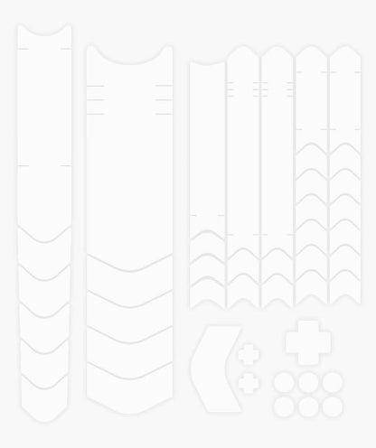 Frame Protection Kit - Clear Matt