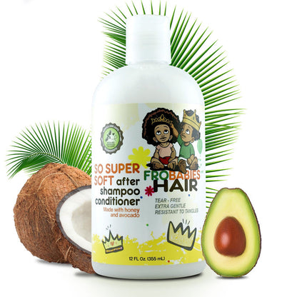 FRO BABIES HAIR So Super Soft After Shampoo Conditioner 12oz