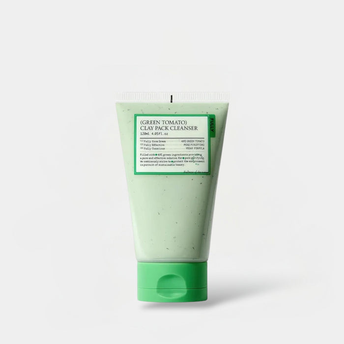 FULLY Green Tomato Clay Pack Cleanser 120ml منظف عبوة طين الطماطم الخضراء بالكامل - Princess Cosmetics Qatar