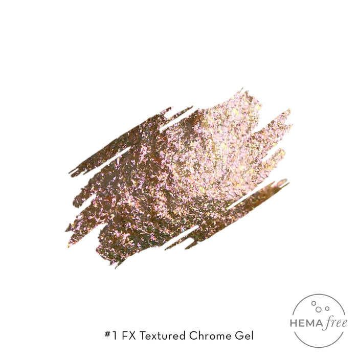 FX Textured Chrome Gel | Shade #1 - 5g Jar | Fuzion