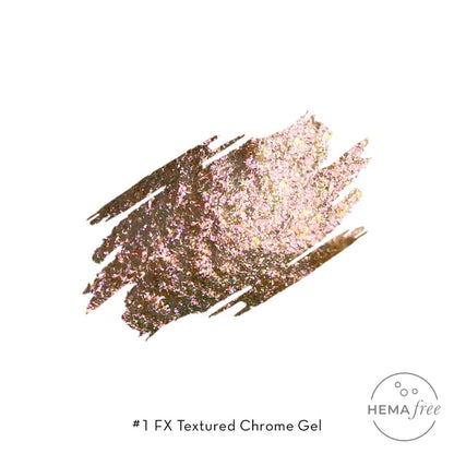 FX Textured Chrome Gel | Shade #1 - 5g Jar | Fuzion