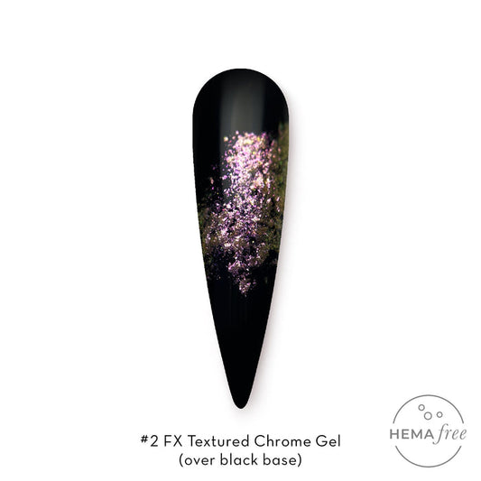 FX Textured Chrome Gel | Shade #2 - 5g Jar | Fuzion