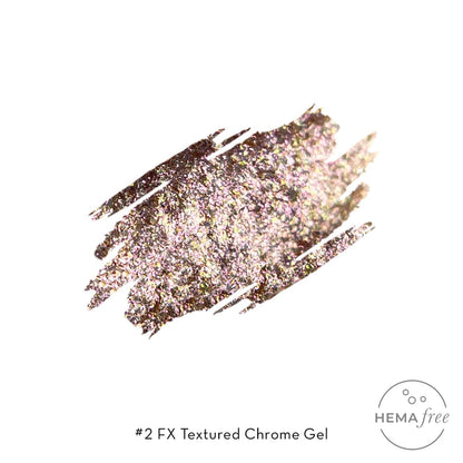 FX Textured Chrome Gel | Shade #2 - 5g Jar | Fuzion