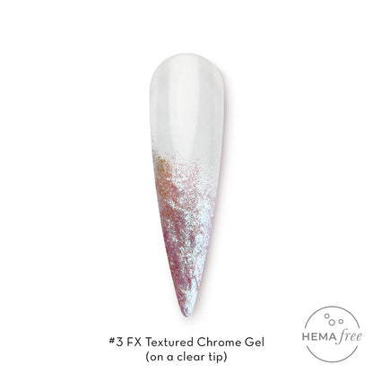 FX Textured Chrome Gel | Shade #3 - 5g Jar | Fuzion