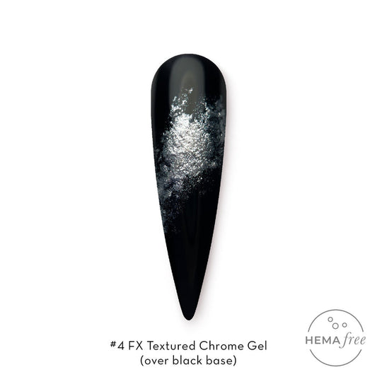 FX Textured Chrome Gel | Shade #4 - 5g Jar | Fuzion