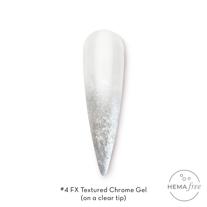 FX Textured Chrome Gel | Shade #4 - 5g Jar | Fuzion
