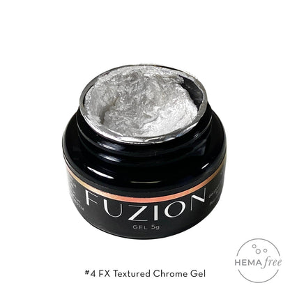 FX Textured Chrome Gel | Shade #4 - 5g Jar | Fuzion