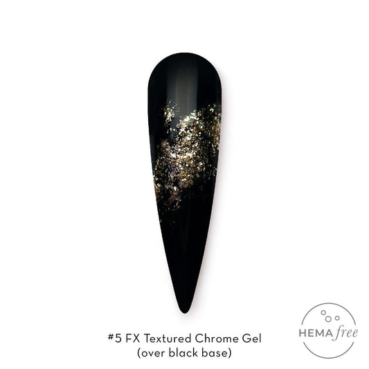 FX Textured Chrome Gel | Shade #5 - 5g Jar | Fuzion
