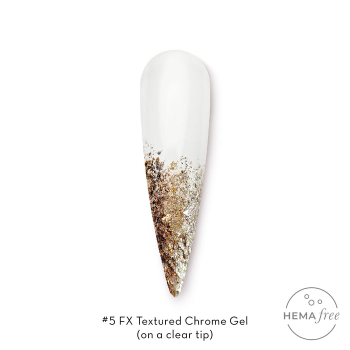 FX Textured Chrome Gel | Shade #5 - 5g Jar | Fuzion