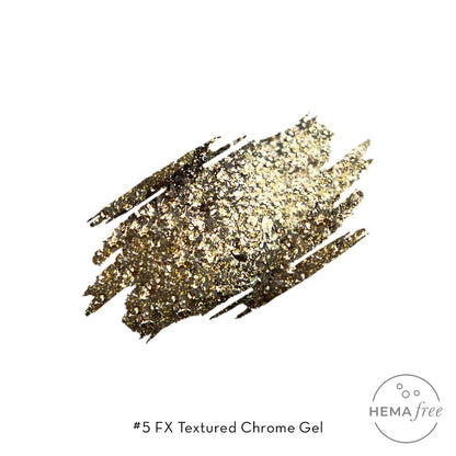 FX Textured Chrome Gel | Shade #5 - 5g Jar | Fuzion