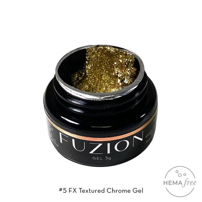 FX Textured Chrome Gel | Shade #5 - 5g Jar | Fuzion