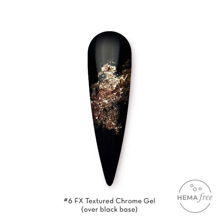 FX Textured Chrome Gel | Shade #6 - 5g Jar | Fuzion