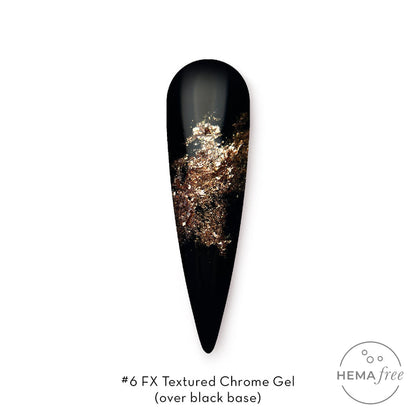 FX Textured Chrome Gel | Shade #6 - 5g Jar | Fuzion