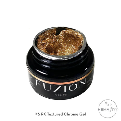 FX Textured Chrome Gel | Shade #6 - 5g Jar | Fuzion