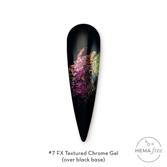 FX Textured Chrome Gel | Shade #7 - 5g Jar | Fuzion