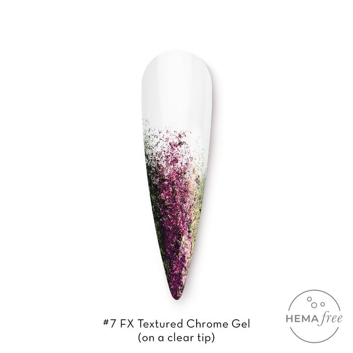 FX Textured Chrome Gel | Shade #7 - 5g Jar | Fuzion