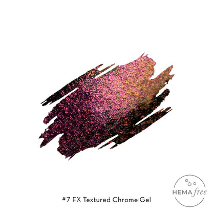 FX Textured Chrome Gel | Shade #7 - 5g Jar | Fuzion