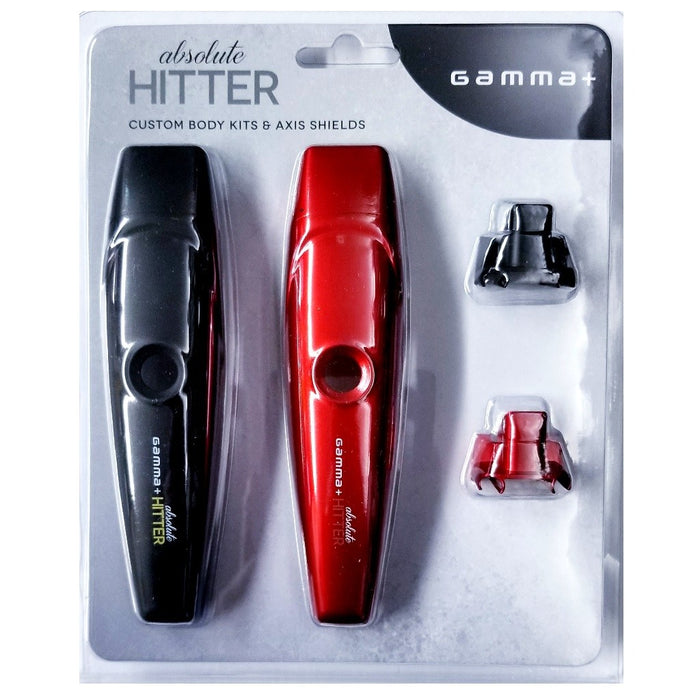 GAMMA ABSOLUTE HITTER CUSTOM BODY KITS AND AXIS SHIELDS - BLACK & RED # GPLIDMRC - Palms Fashion Inc.