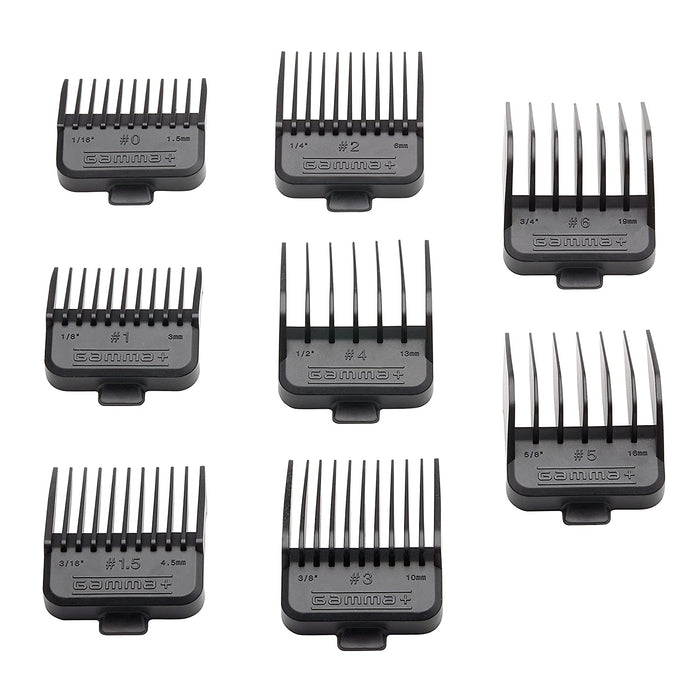 Gamma Double Magnetic Guards - Black # GPDMGB - Palms Fashion Inc.