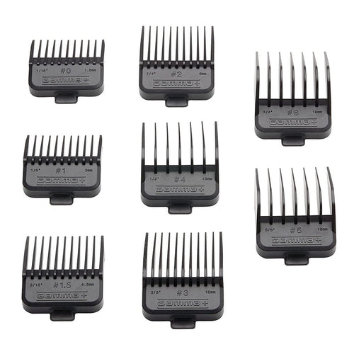 Gamma Double Magnetic Guards - Black # GPDMGB - Palms Fashion Inc.
