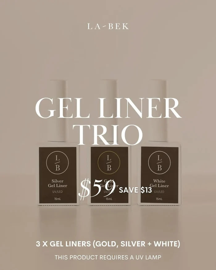 Gel Liner Trio by La-Bek, product shot