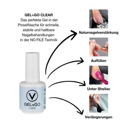GEL+GO CLEAR 15ml