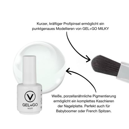 GEL+GO MILKY 15ml