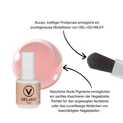 GEL+GO NUDE 15ml