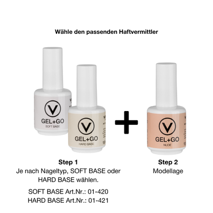 GEL+GO NUDE 15ml