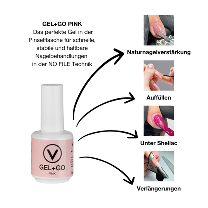 GEL+GO PINK 15ml