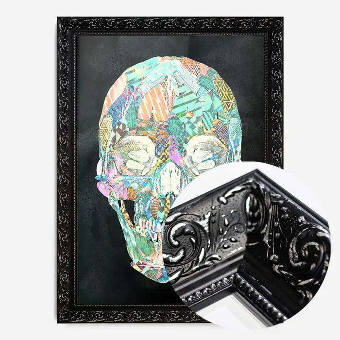 21x30cm | 8¼ x 11¾in / Black Ornate Frame