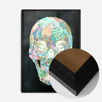 21x30cm | 8¼ x 11¾in / Black Wood Frame