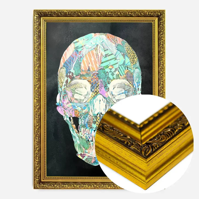 21x30cm | 8¼ x 11¾in / Gold Ornate Frame