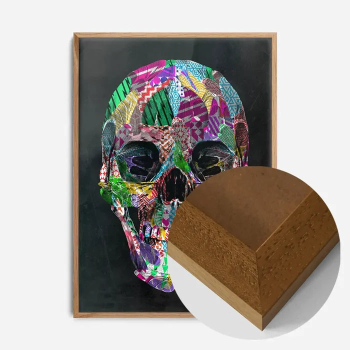 21x30cm | 8¼ x 11¾in / Oak Wood Frame